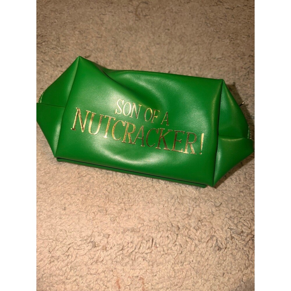Elf Nutcracker Make Up Bag Green Pouch Cosmetics Case
Festive Makeup Revolution